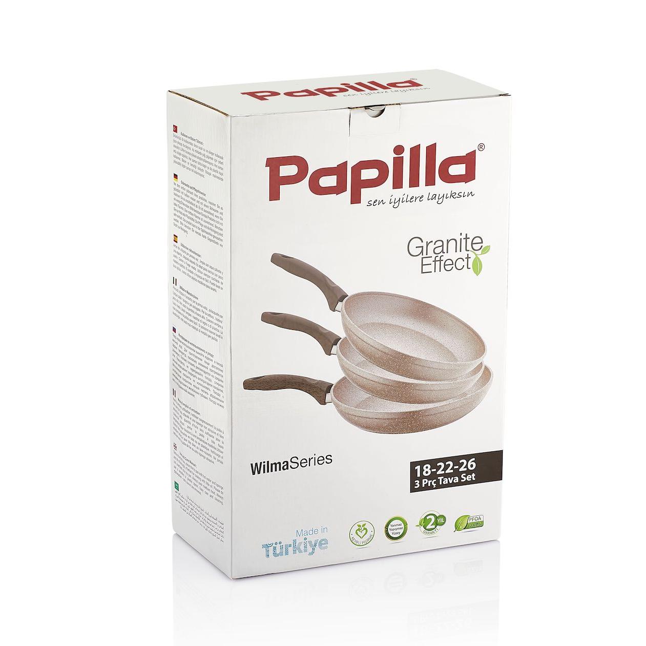 Papilla Vilma 3lü Tava Set, Krem