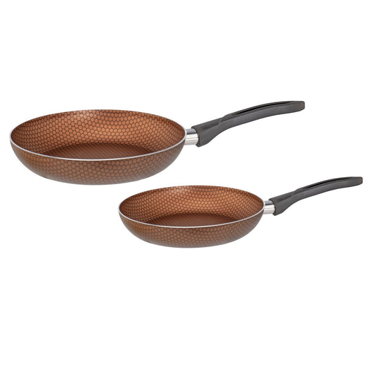 Papila Desert 2li Tava Seti, Bakır yapismaz kaplama PFOA icermez gorsel 2