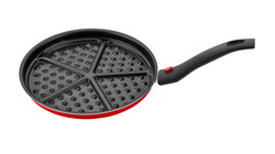 Papilla - Papilla Redio 26 Cm Waffle Tava, kırmızı
