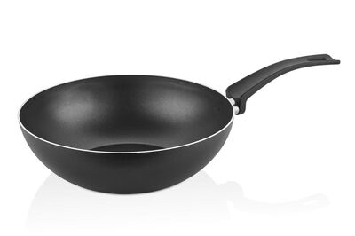 Rosetta Ragnar 28 Cm Wok Tava, Siyah - 1